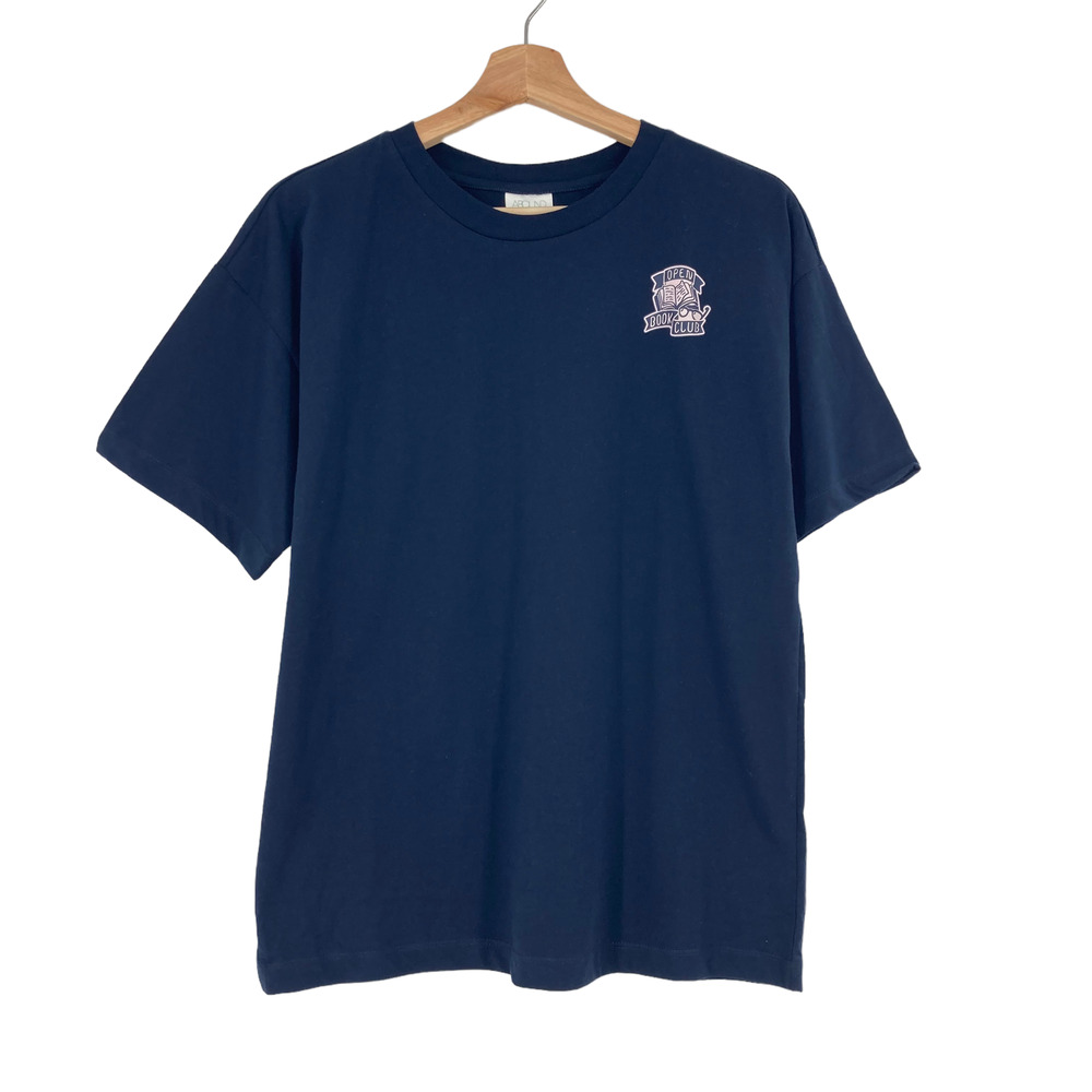 Open Book Club Graphic Tee Abound Nordstrom Navy Blue Crew Short Sleeve